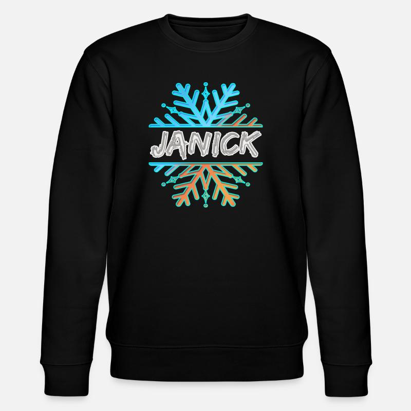 Janick - Stanley/Stella CHANGER Unisex Organic Sweatshirt - black