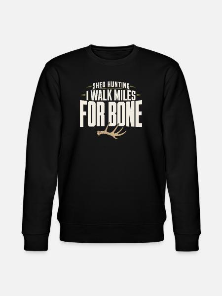 Scale-hunting-scale-hunter-antler-hunting-whitetail - Stanley/Stella CHANGER Unisex Organic Sweatshirt - black