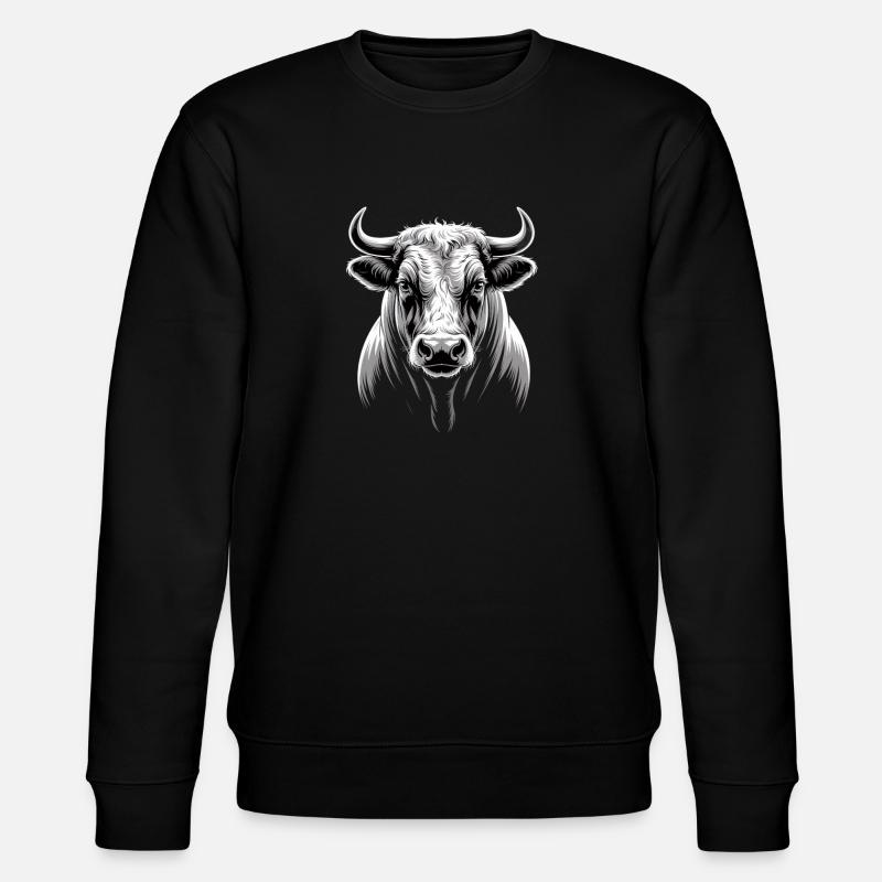 Taureau Taureau - Sweat bio CHANGER Stanley/Stella Unisexe - noir