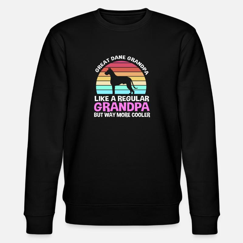 Dogue allemand - Sweat bio CHANGER Stanley/Stella Unisexe - noir