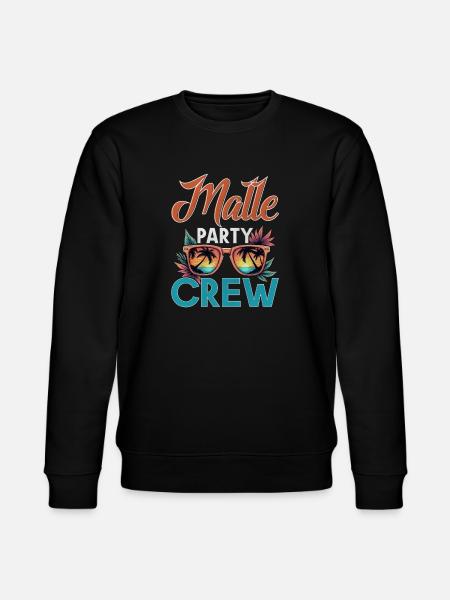 Malle Crew - Stanley/Stella Unisex Bio-Sweatshirt CHANGER - Schwarz