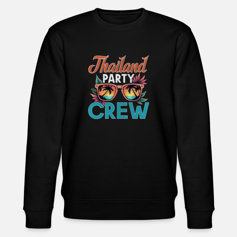 Thailand Crew - Stanley/Stella Unisex Bio-Sweatshirt CHANGER - Schwarz