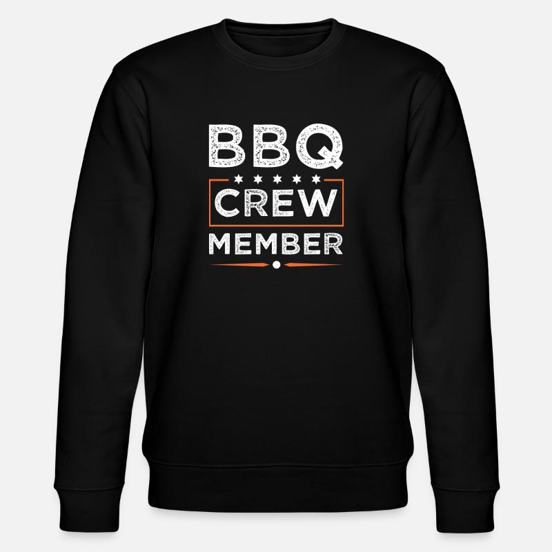 Bbq Crew - Stanley/Stella Unisex Bio-Sweatshirt CHANGER  - Schwarz