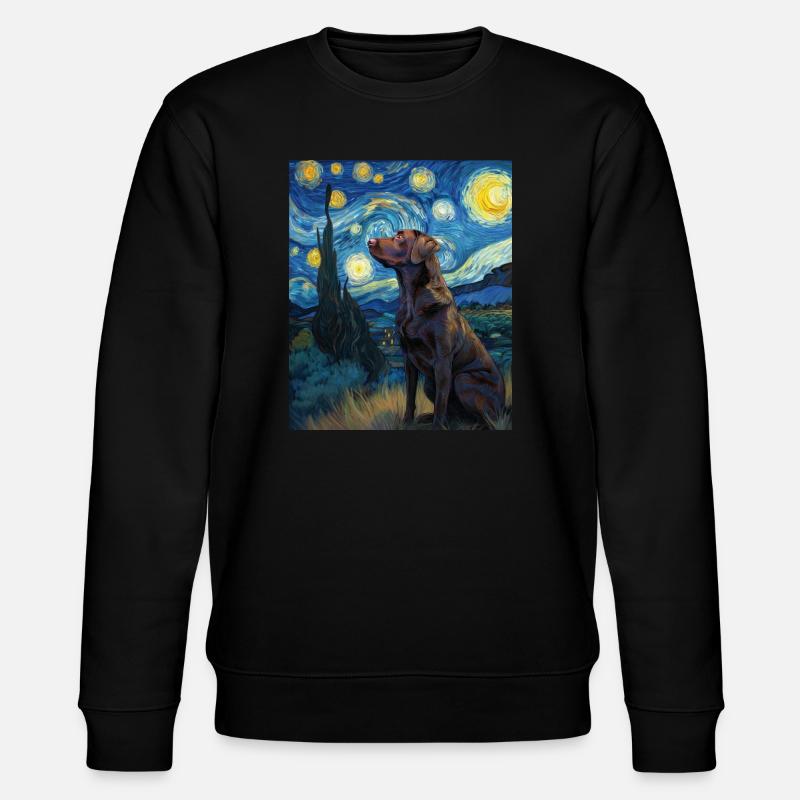 Labrador Retriever - Stanley/Stella CHANGER Unisex Organic Sweatshirt - black