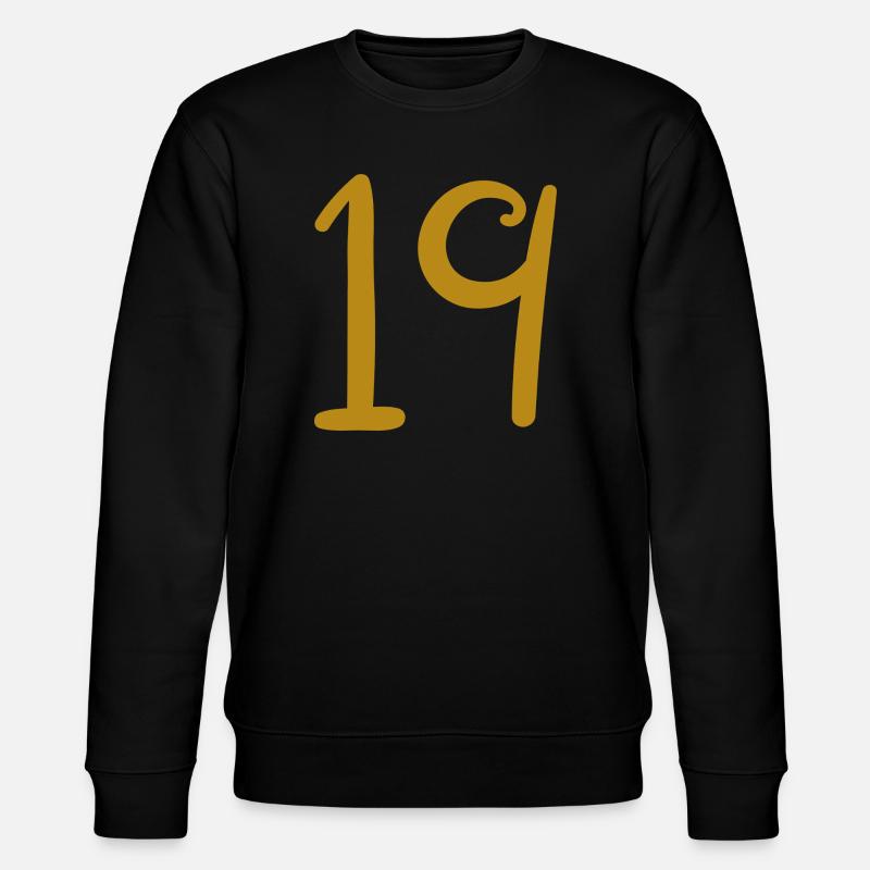 19 - Stanley/Stella CHANGER Unisex Organic Sweatshirt - black