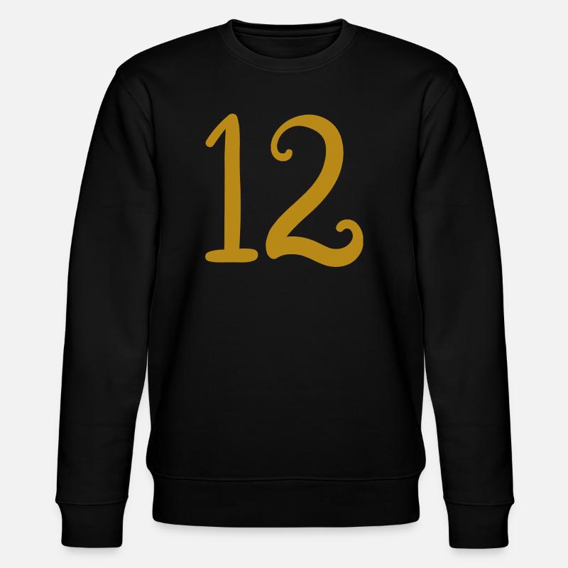 12 - Stanley/Stella Unisex Bio-Sweatshirt CHANGER  - Schwarz