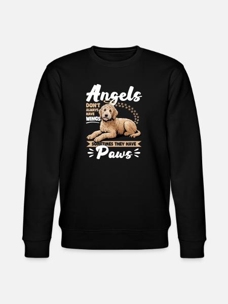 Goldendoodle Dog Breed - Stanley/Stella CHANGER Unisex Organic Sweatshirt - black