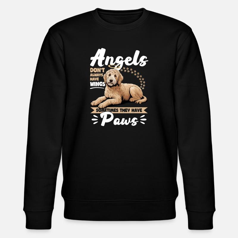 Goldendoodle Dog Breed - Stanley/Stella Unisex Bio-Sweatshirt CHANGER  - Schwarz