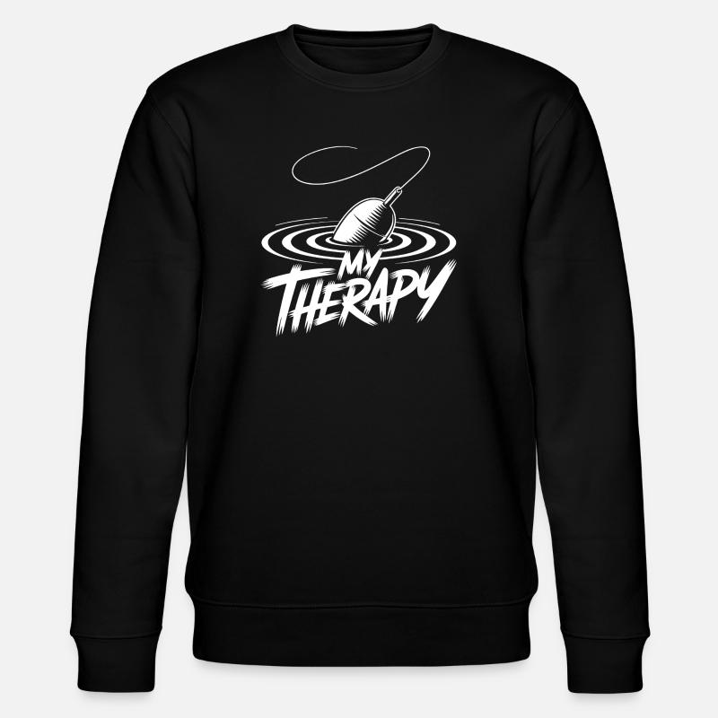 Thérapie de la pêche - Sweat bio CHANGER Stanley/Stella Unisexe - noir