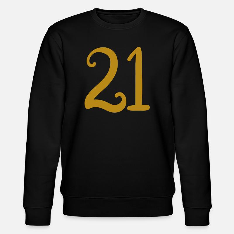 21 - Stanley/Stella CHANGER Unisex Organic Sweatshirt - black