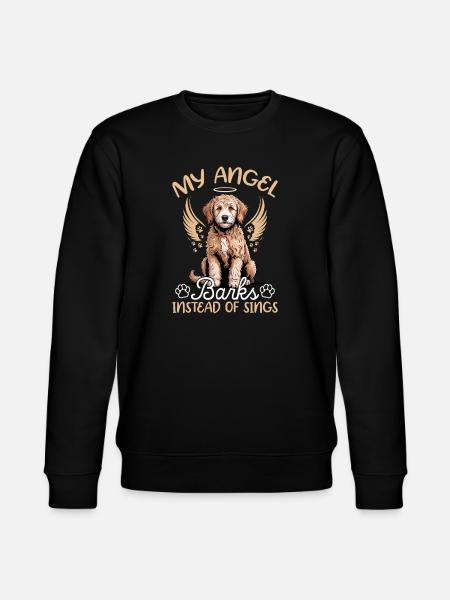 Goldendoodle Dog Breed - Stanley/Stella CHANGER Unisex Organic Sweatshirt - black