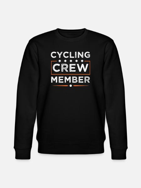 Cycling Crew - Stanley/Stella CHANGER Unisex Organic Sweatshirt - black