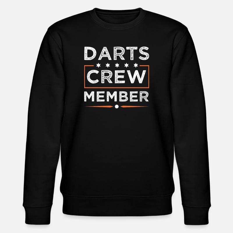 Darts Crew - Stanley/Stella Unisex Bio-Sweatshirt CHANGER  - Schwarz
