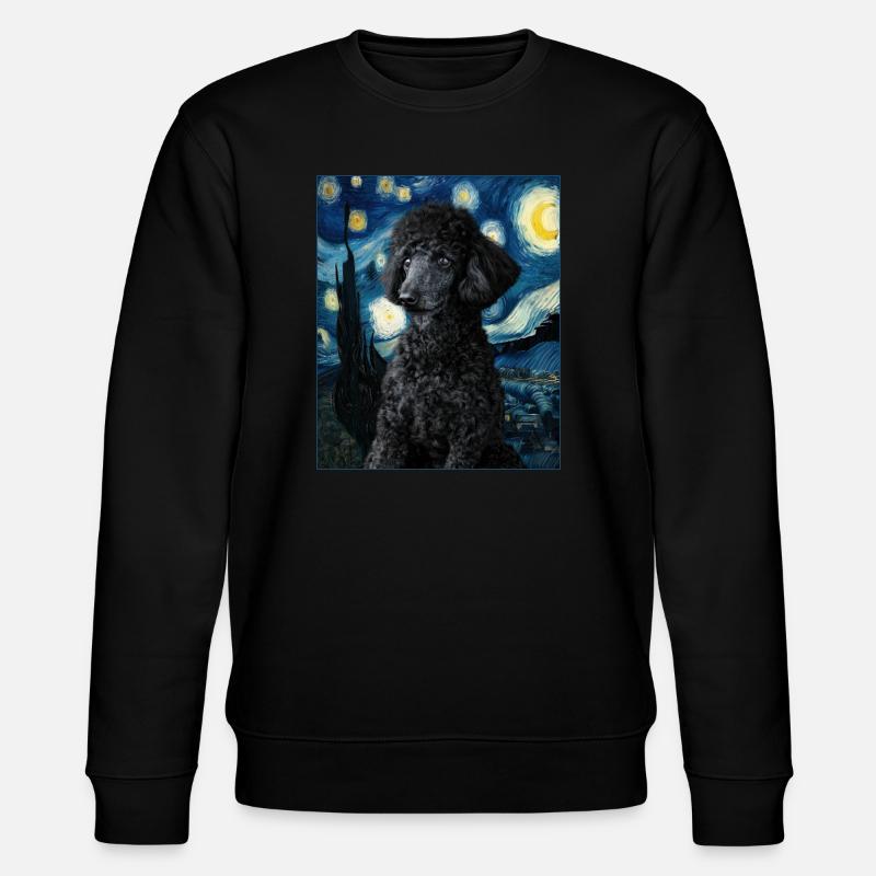 Poodle - Stanley/Stella CHANGER Unisex Organic Sweatshirt - black