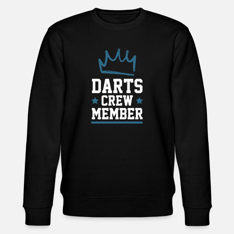 Darts Crew - Stanley/Stella Unisex Bio-Sweatshirt CHANGER - Schwarz