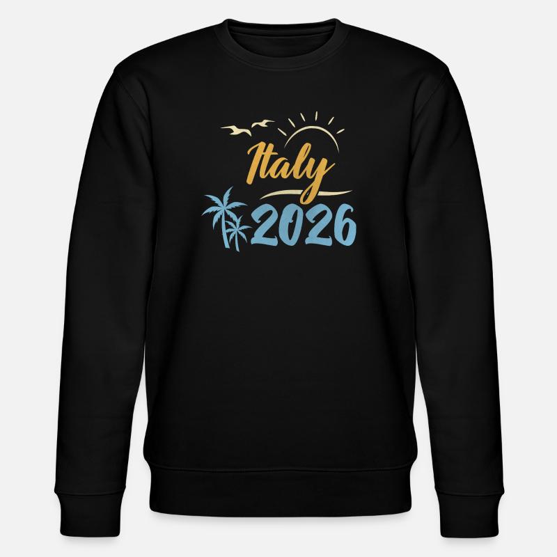 Italy 2026 - Stanley/Stella CHANGER Unisex Organic Sweatshirt - black
