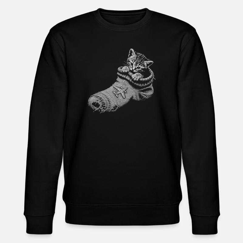 chaton - Sweat bio CHANGER Stanley/Stella Unisexe - noir
