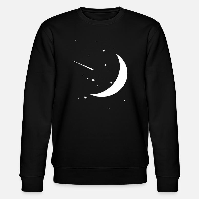 Ciel nocturne - Sweat bio CHANGER Stanley/Stella Unisexe - noir