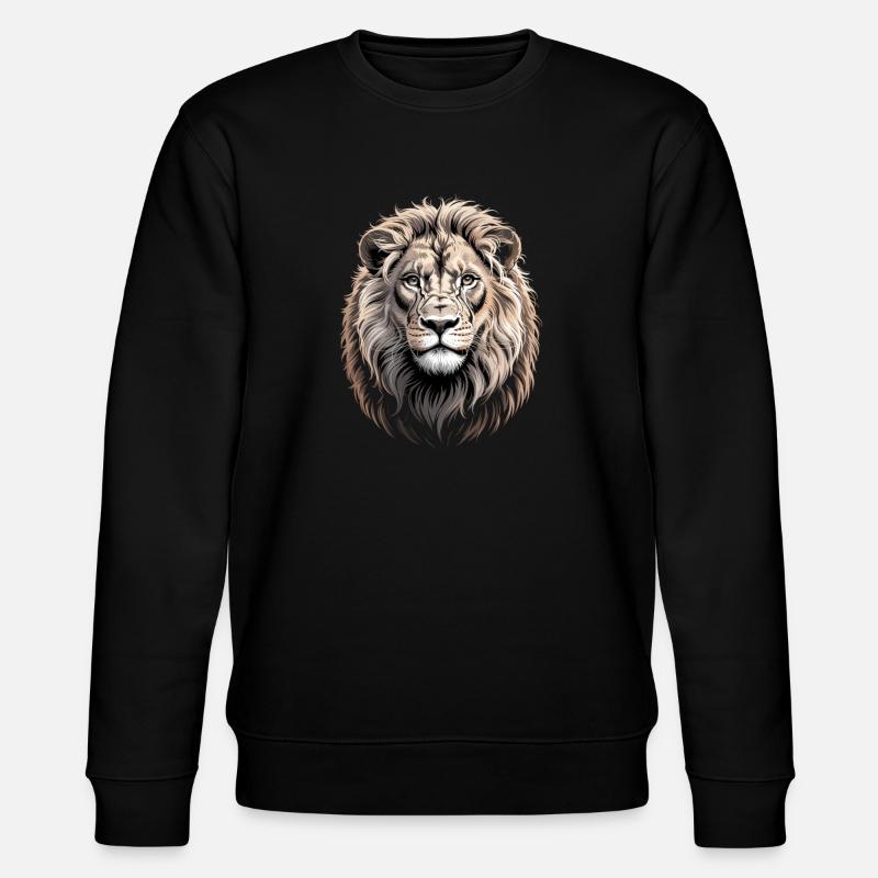 Lion Head Lion - Sweat bio CHANGER Stanley/Stella Unisexe - noir