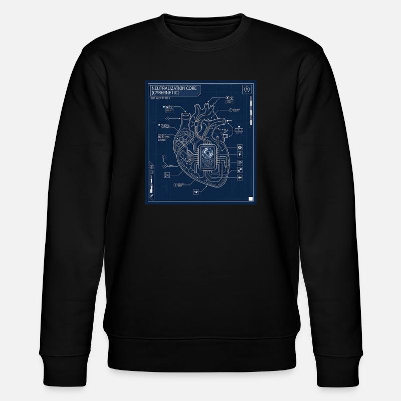 Cybernétique - Sweat bio CHANGER Stanley/Stella Unisexe - noir