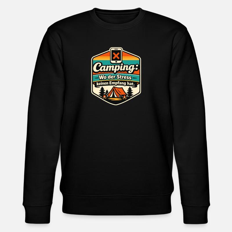Campeur - Sweat bio CHANGER Stanley/Stella Unisexe - noir