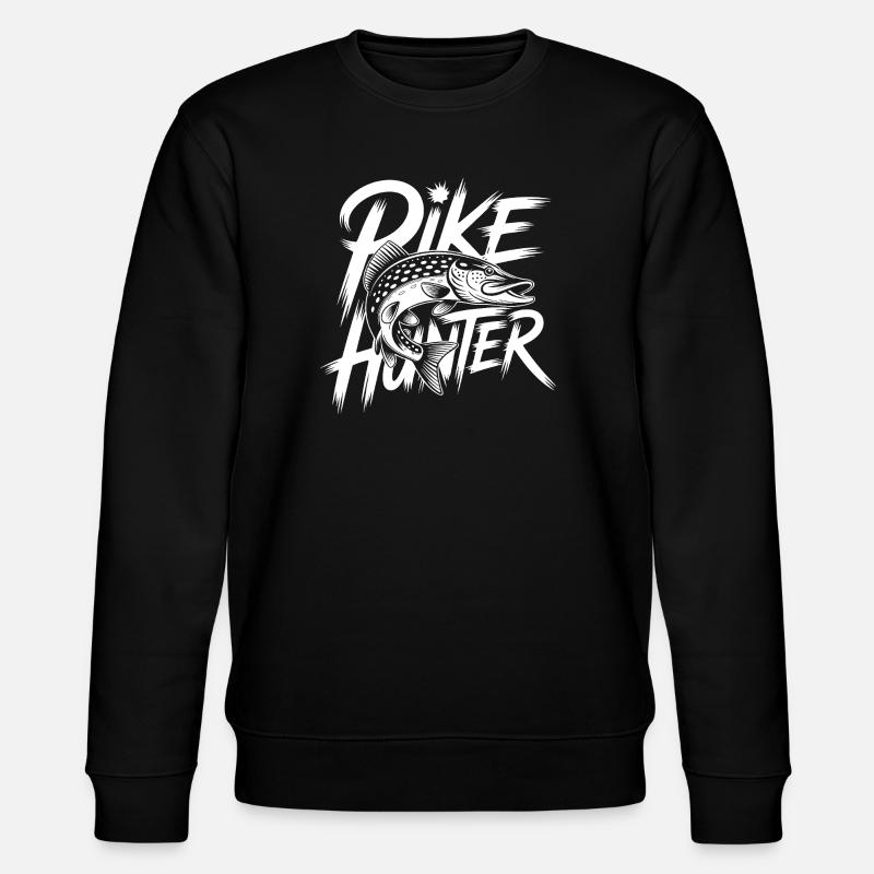 Pêche au brochet - Sweat bio CHANGER Stanley/Stella Unisexe - noir