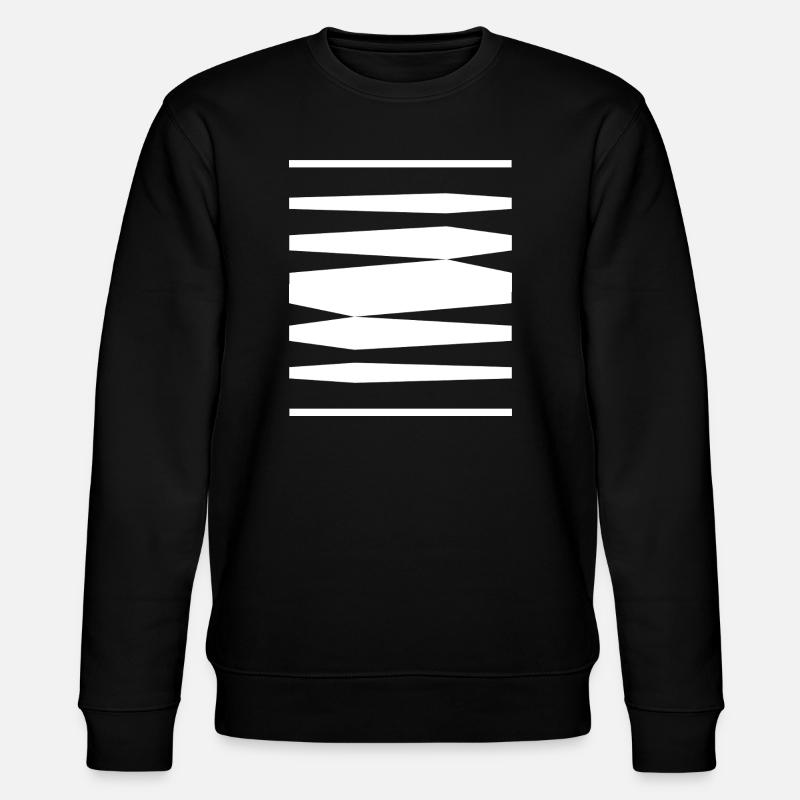 Conception des bandes audacieuses - Sweat bio CHANGER Stanley/Stella Unisexe - noir