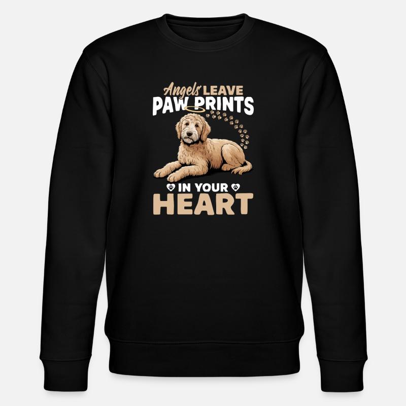 Goldendoodle Dog Breed - Stanley/Stella CHANGER Unisex Organic Sweatshirt - black