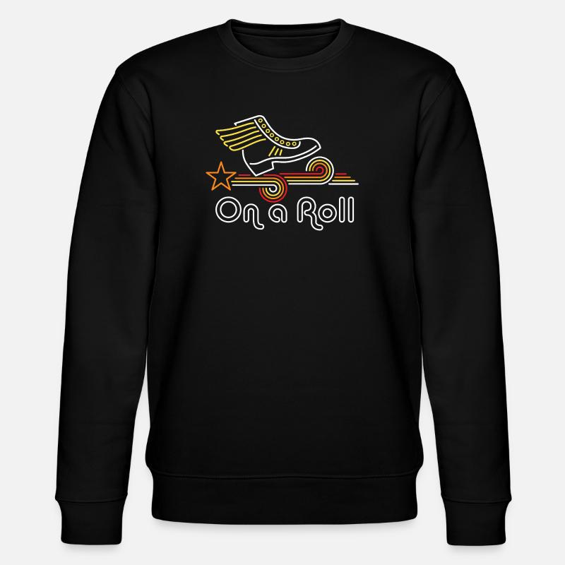Im Flow - Stanley/Stella Unisex Bio-Sweatshirt CHANGER - Schwarz