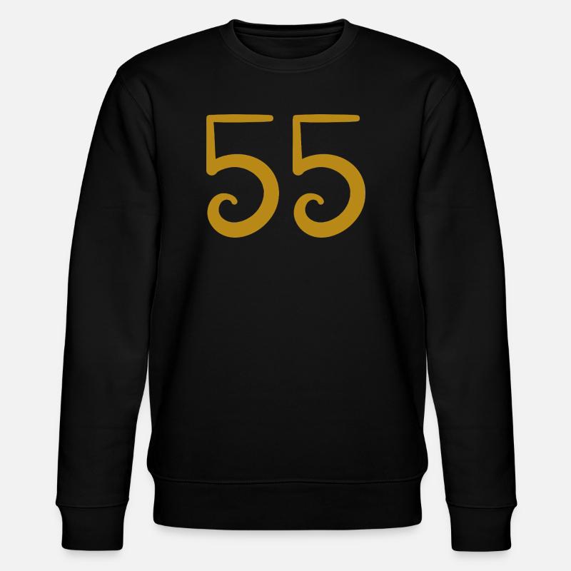 55 - Stanley/Stella CHANGER Unisex Organic Sweatshirt - black