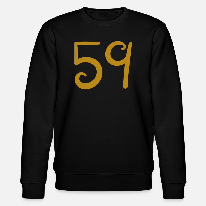 59 - Stanley/Stella CHANGER Unisex Organic Sweatshirt - black