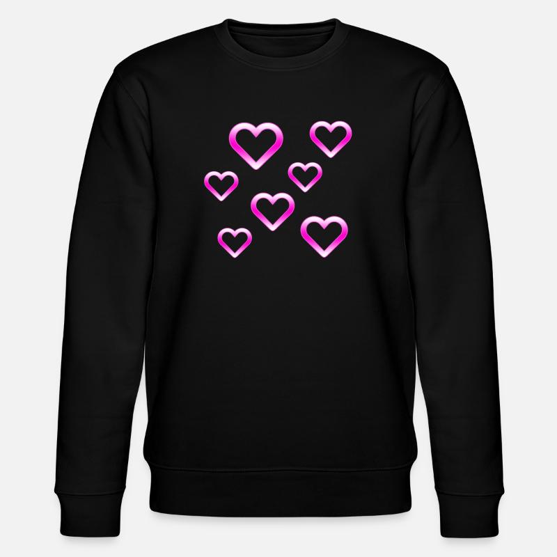 Cœur - Sweat bio CHANGER Stanley/Stella Unisexe - noir