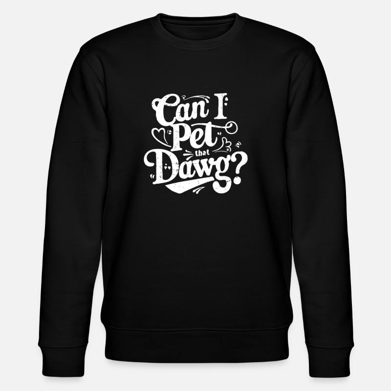 Je peux caresser ce mec - Sweat bio CHANGER Stanley/Stella Unisexe - noir