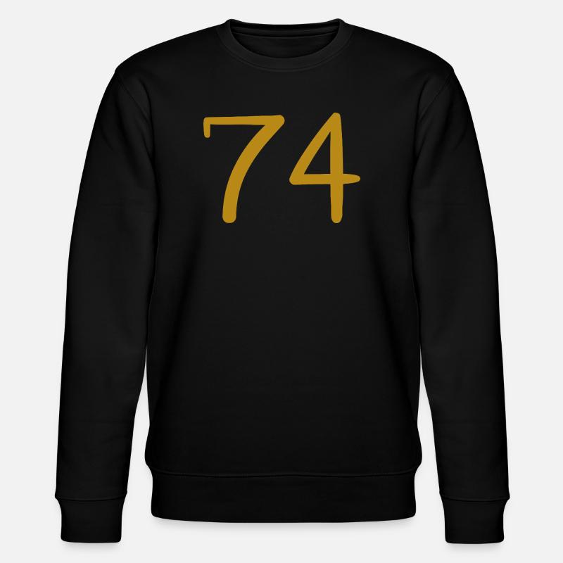 74 - Stanley/Stella CHANGER Unisex Organic Sweatshirt - black