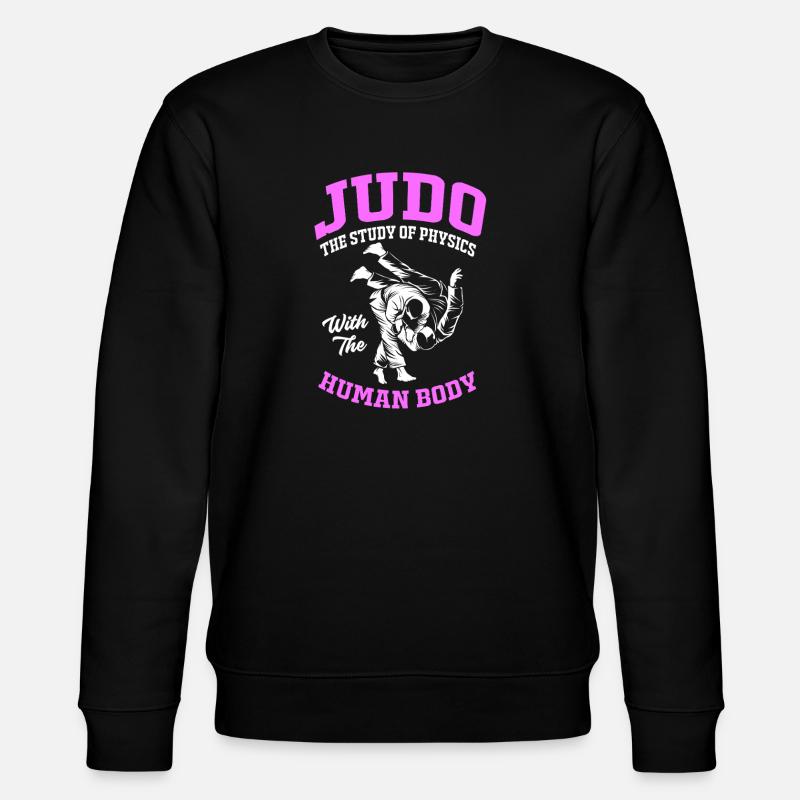 Judo - Stanley/Stella Unisex Bio-Sweatshirt CHANGER  - Schwarz