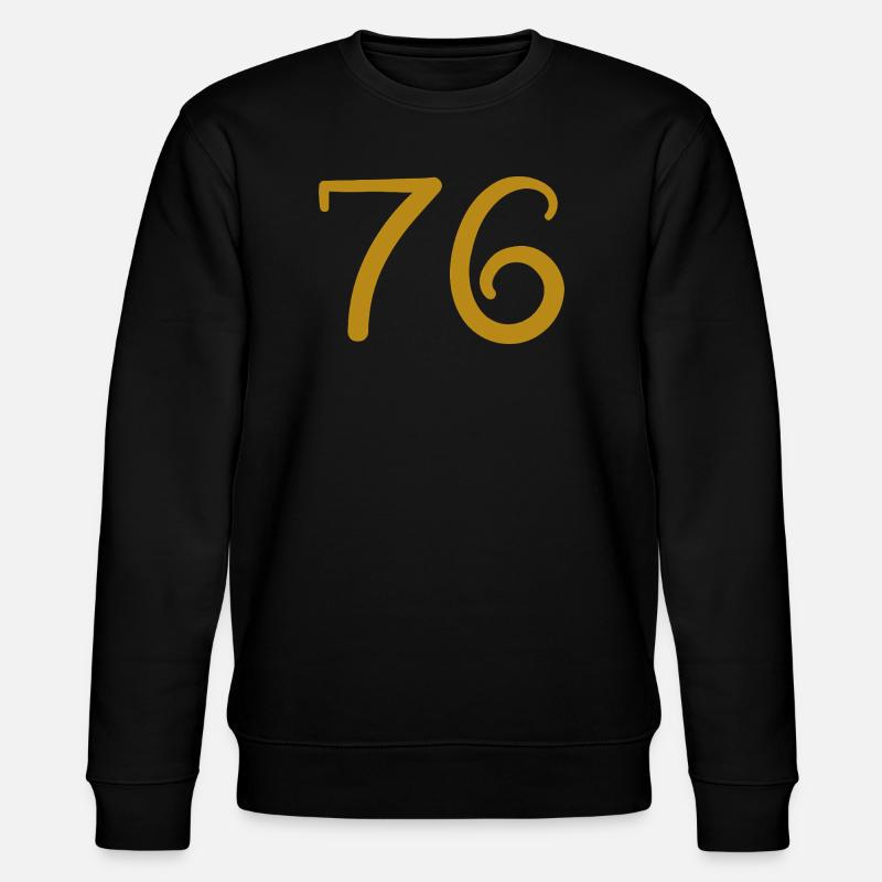 76 - Stanley/Stella CHANGER Unisex Organic Sweatshirt - black