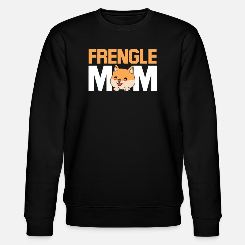 Frengle Hund - Stanley/Stella Unisex Bio-Sweatshirt CHANGER  - Schwarz