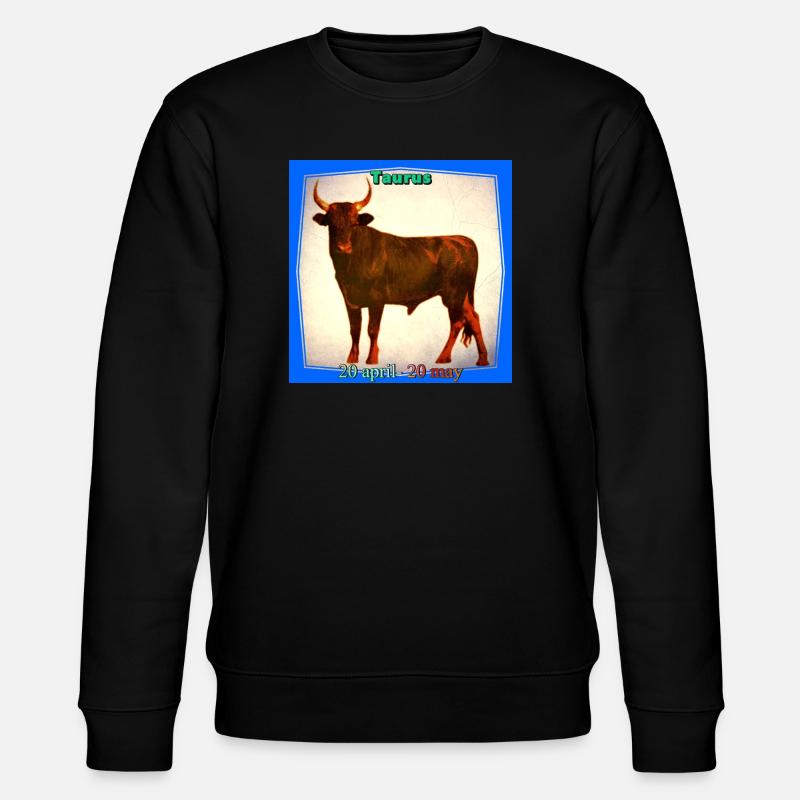 taureau - Sweat bio CHANGER Stanley/Stella Unisexe - noir