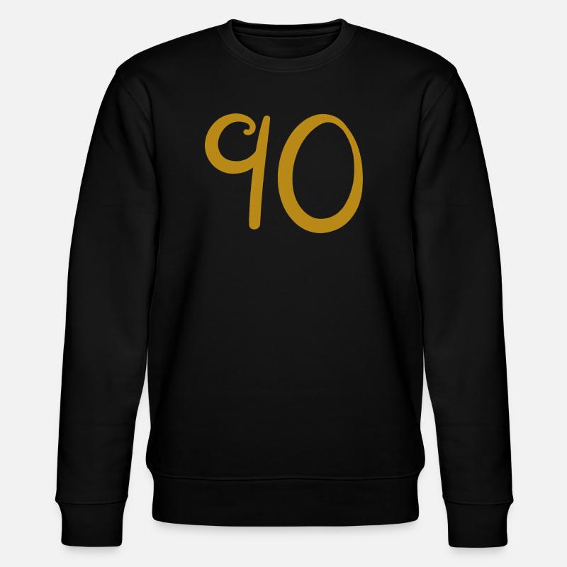 90 - Stanley/Stella CHANGER Unisex Organic Sweatshirt - black