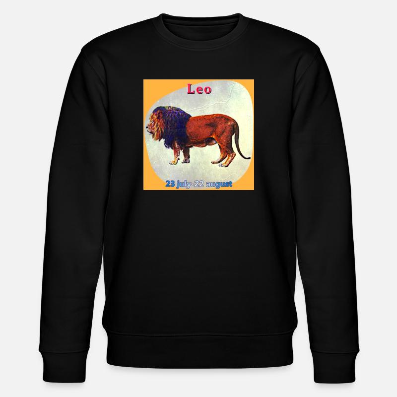 Löwe - Stanley/Stella Unisex Bio-Sweatshirt CHANGER - Schwarz
