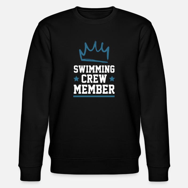 Swimming Crew - Stanley/Stella Unisex Bio-Sweatshirt CHANGER  - Schwarz