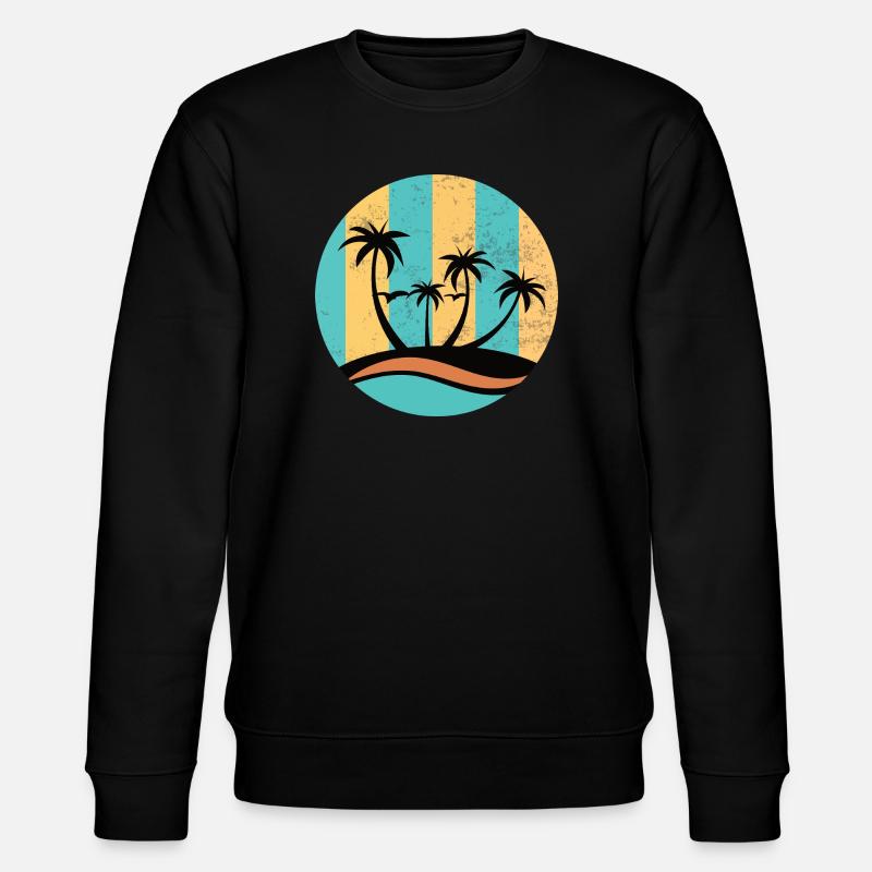 Cercle de plage - Sweat bio CHANGER Stanley/Stella Unisexe - noir