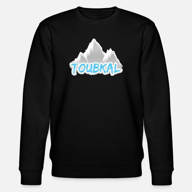 Gift for Toubkal - Stanley/Stella CHANGER Unisex Organic Sweatshirt - black