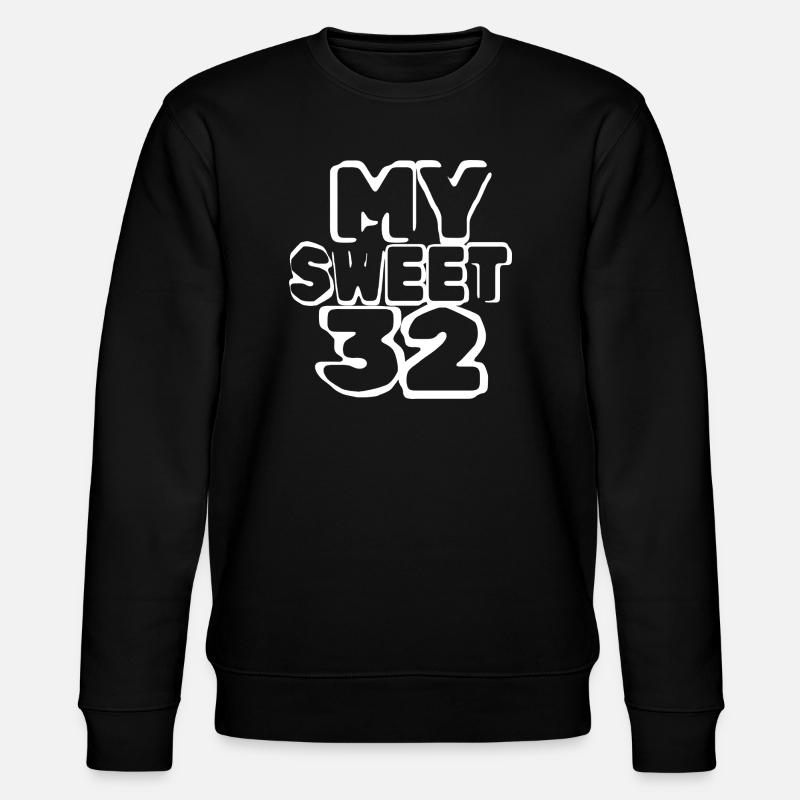 Age 32 - Stanley/Stella CHANGER Unisex Organic Sweatshirt - black