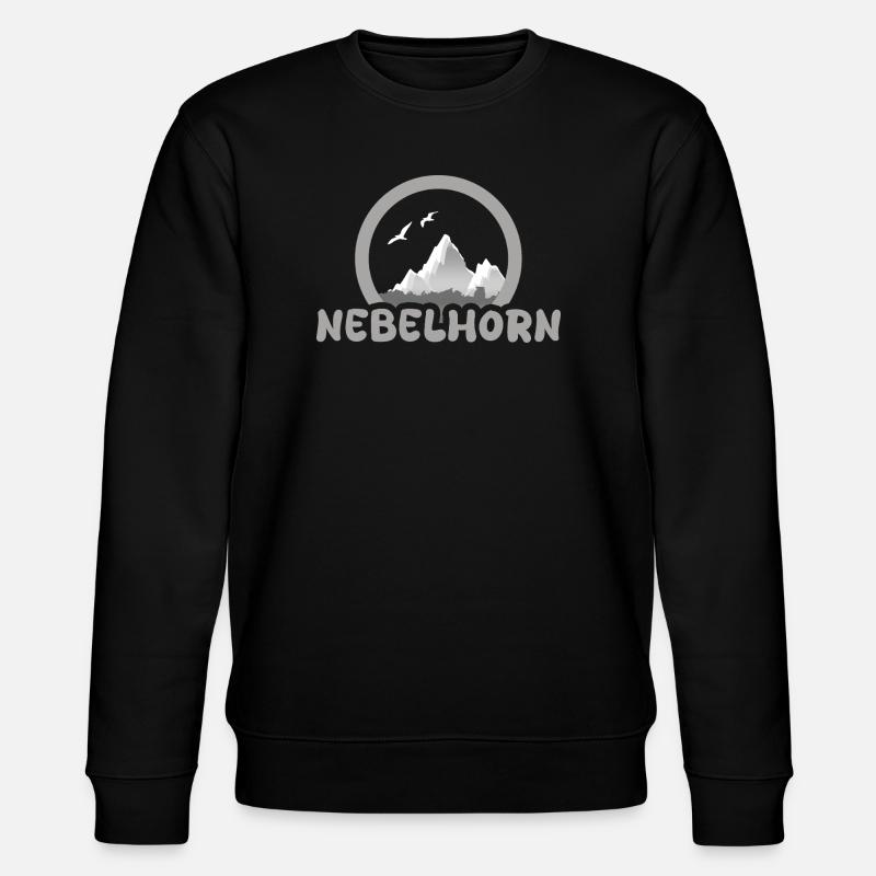 Wandern Nebelhorn - Stanley/Stella Unisex Bio-Sweatshirt CHANGER  - Schwarz