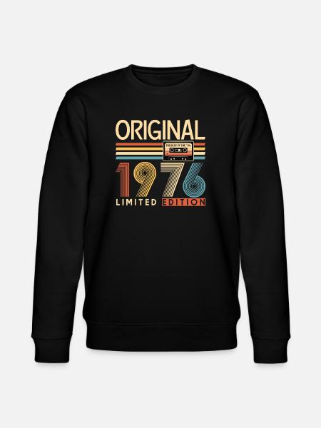 50 years, 50th anniversary - Stanley/Stella CHANGER Unisex Organic Sweatshirt - black