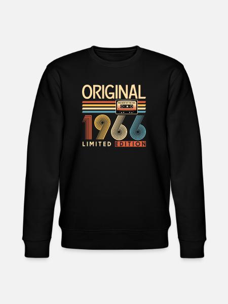 60 years, 60th anniversary - Stanley/Stella CHANGER Unisex Organic Sweatshirt - black