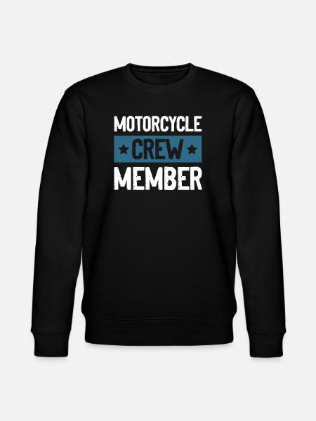 Motorcycle Crew - Stanley/Stella CHANGER Unisex Organic Sweatshirt - black