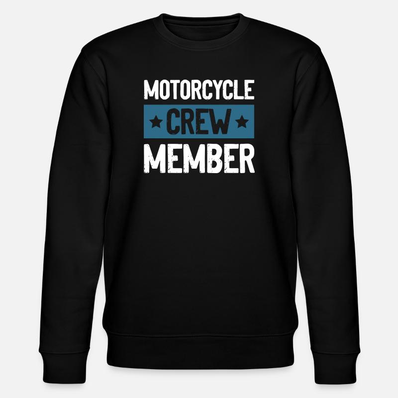 Équipe moto - Sweat bio CHANGER Stanley/Stella Unisexe - noir