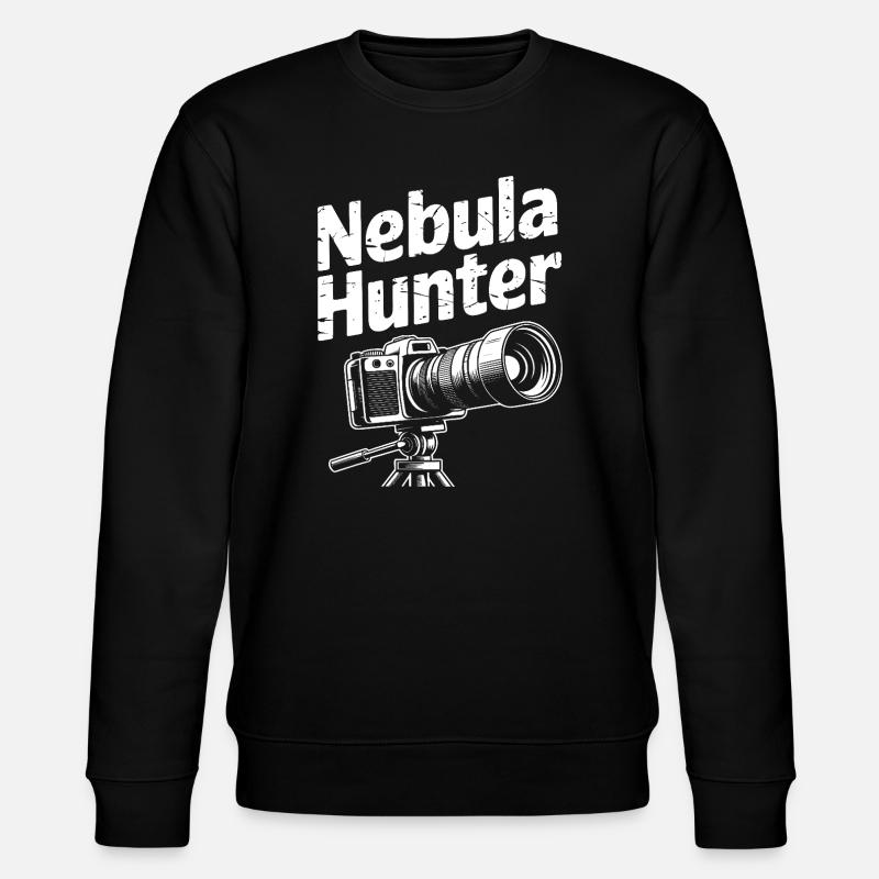 Nebula Hunter Camera Design - Stanley/Stella CHANGER Unisex Organic Sweatshirt - black